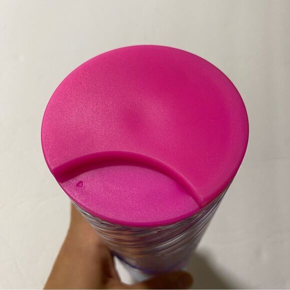 Starbucks Tim Singleton LGBT Pride 2023 Rainbow Swirl 16 OZ Tumbler Cup mug GUC - Picture 4 of 9